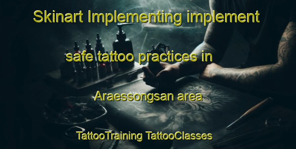 Skinart Implementing implement safe tattoo practices in Araessongsan area | #TattooTraining #TattooClasses #SkinartTraining-Korea