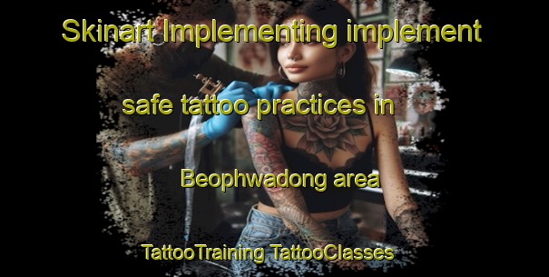 Skinart Implementing implement safe tattoo practices in Beophwadong area | #TattooTraining #TattooClasses #SkinartTraining-Korea