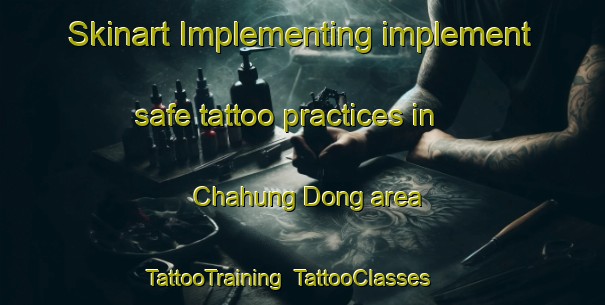 Skinart Implementing implement safe tattoo practices in Chahung Dong area | TattooTraining | TattooClasses | SkinartTraining-Korea