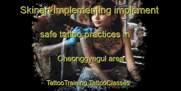 Skinart Implementing implement safe tattoo practices in Cheonggyegul area | #TattooTraining #TattooClasses #SkinartTraining-Korea