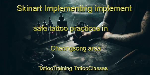 Skinart Implementing implement safe tattoo practices in Cheongsong area | #TattooTraining #TattooClasses #SkinartTraining-Korea