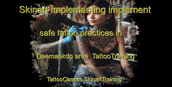 Skinart Implementing implement safe tattoo practices in Daemaekdo area | #TattooTraining #TattooClasses #SkinartTraining-Korea