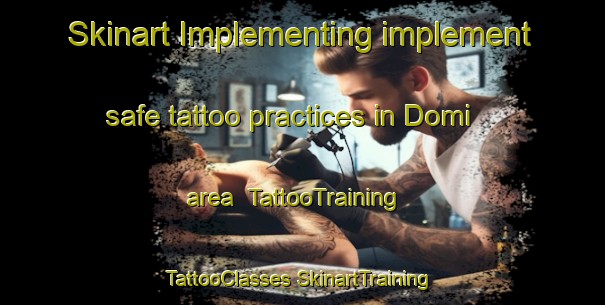 Skinart Implementing implement safe tattoo practices in Domi area | #TattooTraining #TattooClasses #SkinartTraining-Korea