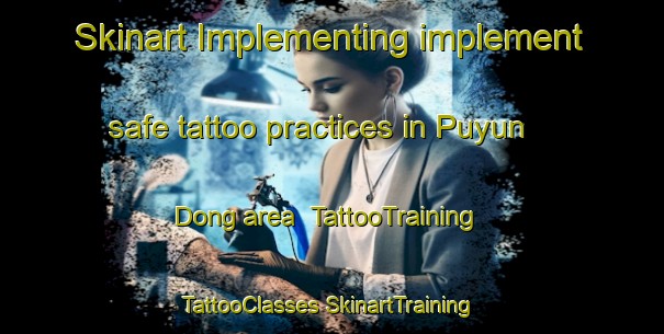 Skinart Implementing implement safe tattoo practices in Puyun Dong area | #TattooTraining #TattooClasses #SkinartTraining-Korea