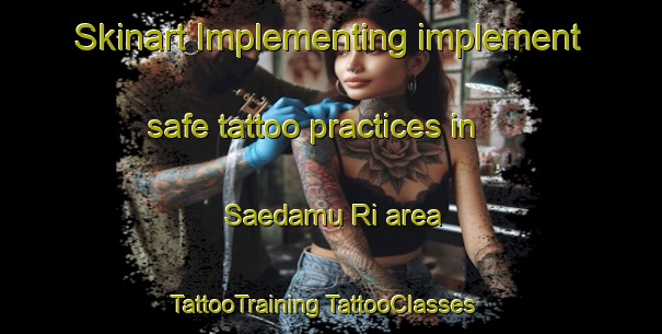 Skinart Implementing implement safe tattoo practices in Saedamu Ri area | #TattooTraining #TattooClasses #SkinartTraining-Korea