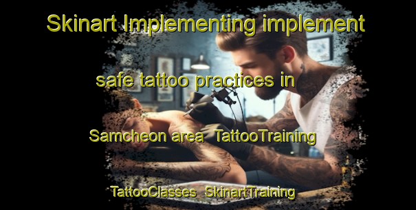 Skinart Implementing implement safe tattoo practices in Samcheon area | TattooTraining | TattooClasses | SkinartTraining-Korea