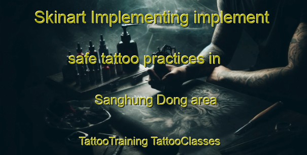 Skinart Implementing implement safe tattoo practices in Sanghung Dong area | #TattooTraining #TattooClasses #SkinartTraining-Korea