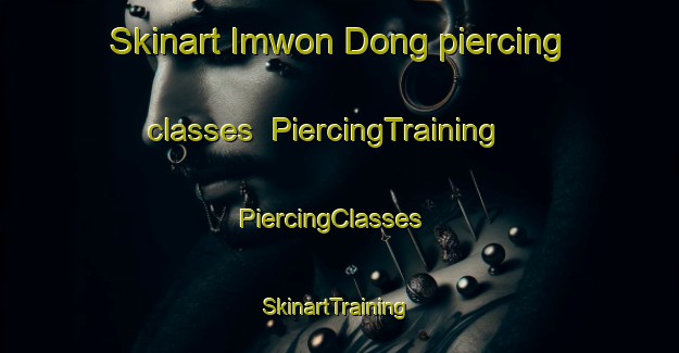 Skinart Imwon Dong piercing classes | PiercingTraining | PiercingClasses | SkinartTraining-Korea