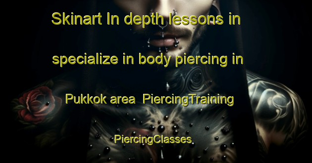Skinart In-depth lessons in specialize in body piercing in Pukkok area | PiercingTraining | PiercingClasses | SkinartTraining-Korea