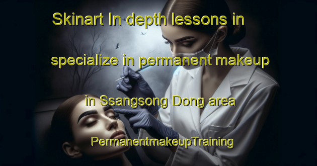 Skinart In-depth lessons in specialize in permanent makeup in Ssangsong Dong area | PermanentmakeupTraining | PermanentmakeupClasses | SkinartTraining-Korea