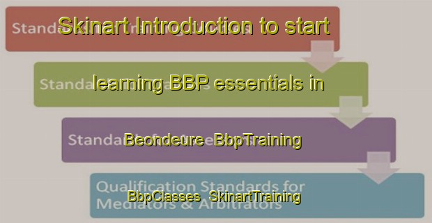 Skinart Introduction to start learning BBP essentials in Beondeure | BbpTraining | BbpClasses | SkinartTraining-Korea