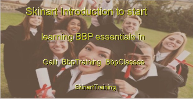 Skinart Introduction to start learning BBP essentials in Galli | BbpTraining | BbpClasses | SkinartTraining-Korea