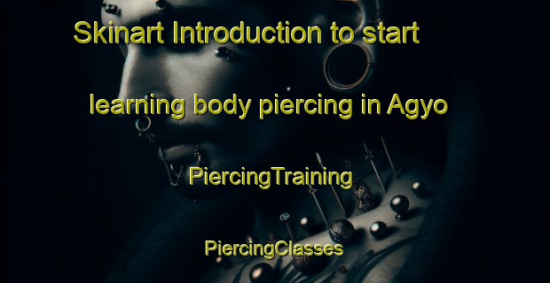 Skinart Introduction to start learning body piercing in Agyo | #PiercingTraining #PiercingClasses #SkinartTraining-Korea