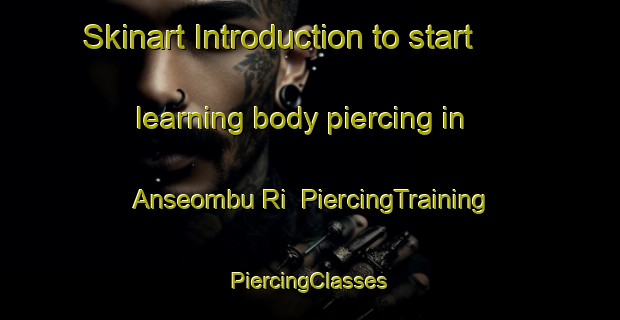 Skinart Introduction to start learning body piercing in Anseombu Ri | #PiercingTraining #PiercingClasses #SkinartTraining-Korea