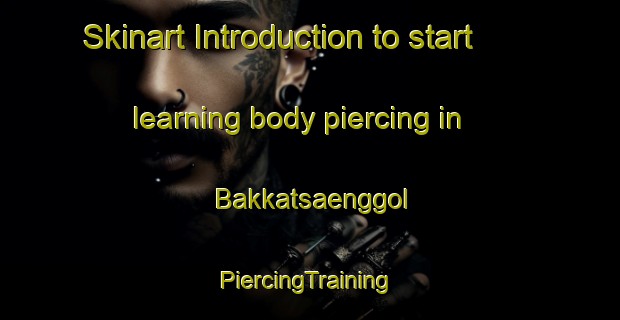 Skinart Introduction to start learning body piercing in Bakkatsaenggol | #PiercingTraining #PiercingClasses #SkinartTraining-Korea