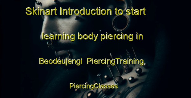 Skinart Introduction to start learning body piercing in Beodeujengi | PiercingTraining | PiercingClasses | SkinartTraining-Korea