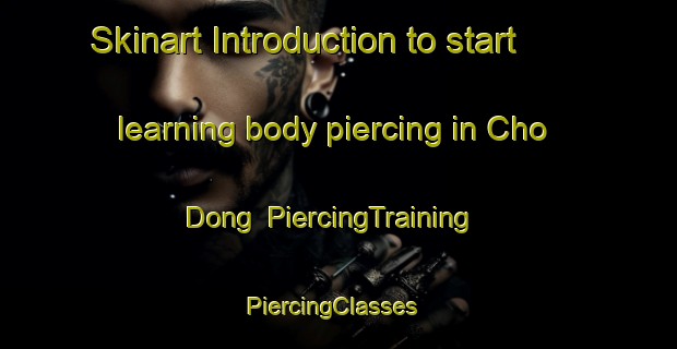 Skinart Introduction to start learning body piercing in Cho Dong | PiercingTraining | PiercingClasses | SkinartTraining-Korea