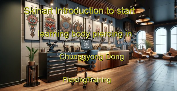 Skinart Introduction to start learning body piercing in Chunggyong Dong | #PiercingTraining #PiercingClasses #SkinartTraining-Korea