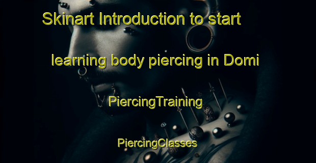 Skinart Introduction to start learning body piercing in Domi | #PiercingTraining #PiercingClasses #SkinartTraining-Korea