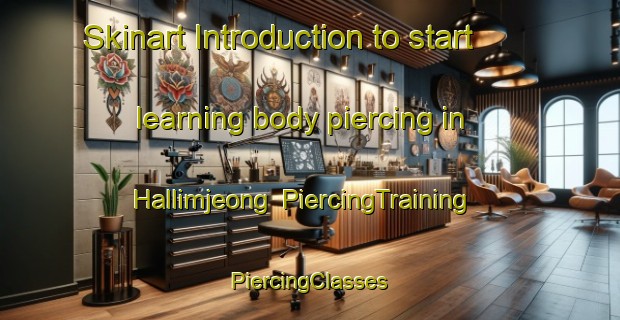 Skinart Introduction to start learning body piercing in Hallimjeong | #PiercingTraining #PiercingClasses #SkinartTraining-Korea