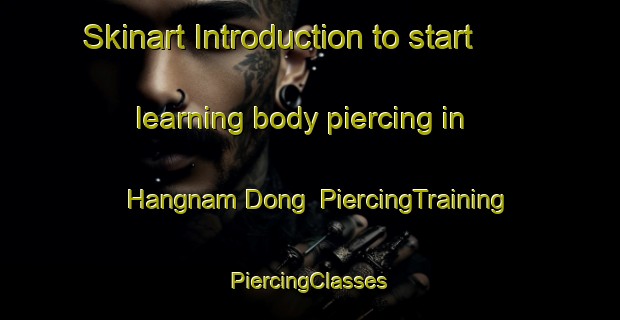 Skinart Introduction to start learning body piercing in Hangnam Dong | #PiercingTraining #PiercingClasses #SkinartTraining-Korea