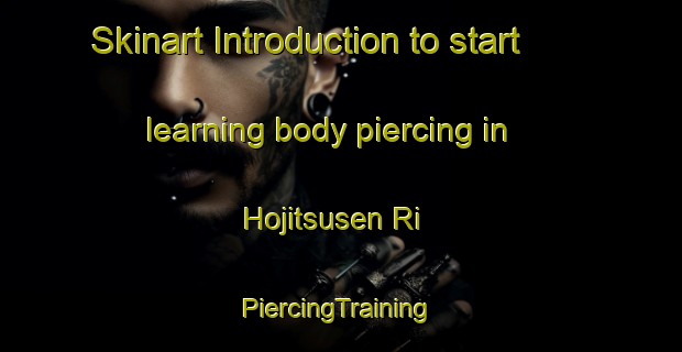 Skinart Introduction to start learning body piercing in Hojitsusen Ri | #PiercingTraining #PiercingClasses #SkinartTraining-Korea