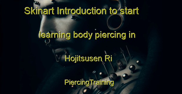 Skinart Introduction to start learning body piercing in Hojitsusen Ri | #PiercingTraining #PiercingClasses #SkinartTraining-Korea