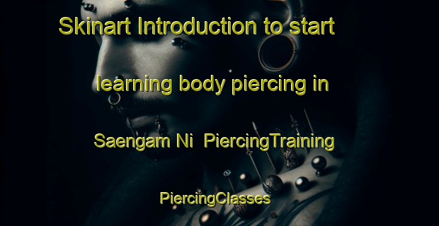 Skinart Introduction to start learning body piercing in Saengam Ni | PiercingTraining | PiercingClasses | SkinartTraining-Korea