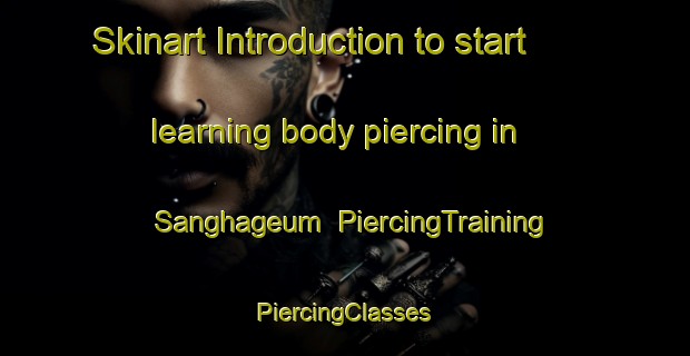 Skinart Introduction to start learning body piercing in Sanghageum | #PiercingTraining #PiercingClasses #SkinartTraining-Korea