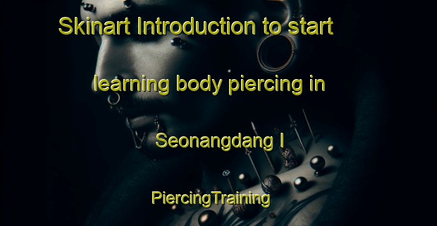 Skinart Introduction to start learning body piercing in Seonangdang I | PiercingTraining | PiercingClasses | SkinartTraining-Korea