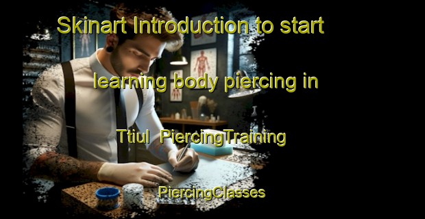 Skinart Introduction to start learning body piercing in Ttiul | #PiercingTraining #PiercingClasses #SkinartTraining-Korea