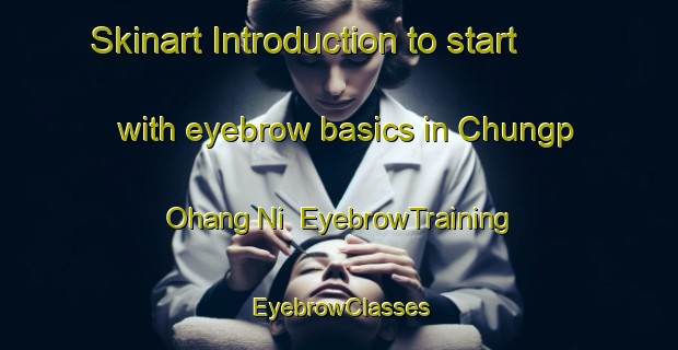 Skinart Introduction to start with eyebrow basics in Chungp Ohang Ni | EyebrowTraining | EyebrowClasses | SkinartTraining-Korea