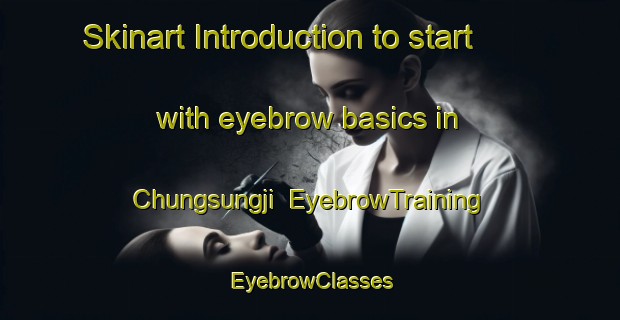 Skinart Introduction to start with eyebrow basics in Chungsungji | EyebrowTraining | EyebrowClasses | SkinartTraining-Korea