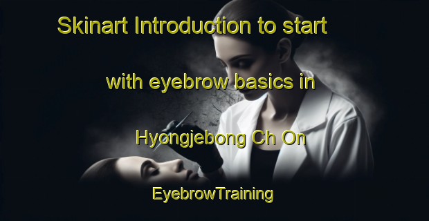 Skinart Introduction to start with eyebrow basics in Hyongjebong Ch On | EyebrowTraining | EyebrowClasses | SkinartTraining-Korea