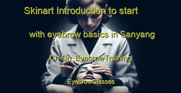 Skinart Introduction to start with eyebrow basics in Sanyang Ch On | EyebrowTraining | EyebrowClasses | SkinartTraining-Korea