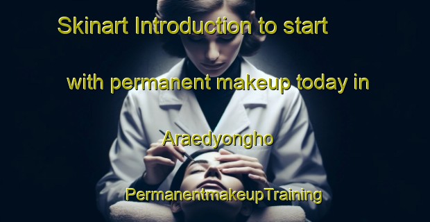 Skinart Introduction to start with permanent makeup today in Araedyongho | #PermanentmakeupTraining #PermanentmakeupClasses #SkinartTraining-Korea