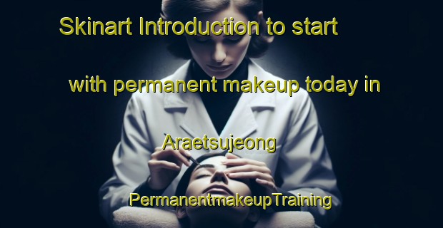 Skinart Introduction to start with permanent makeup today in Araetsujeong | #PermanentmakeupTraining #PermanentmakeupClasses #SkinartTraining-Korea