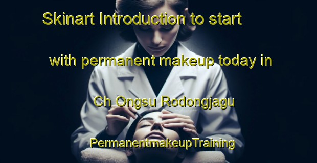 Skinart Introduction to start with permanent makeup today in Ch Ongsu Rodongjagu | PermanentmakeupTraining | PermanentmakeupClasses | SkinartTraining-Korea