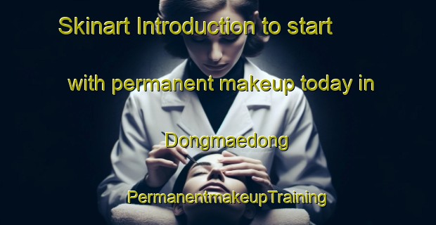 Skinart Introduction to start with permanent makeup today in Dongmaedong | #PermanentmakeupTraining #PermanentmakeupClasses #SkinartTraining-Korea