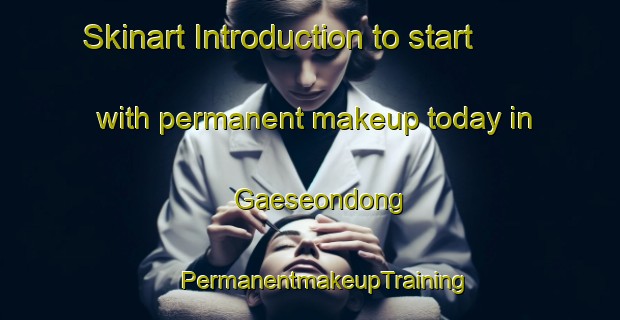 Skinart Introduction to start with permanent makeup today in Gaeseondong | #PermanentmakeupTraining #PermanentmakeupClasses #SkinartTraining-Korea