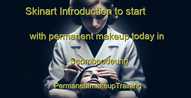 Skinart Introduction to start with permanent makeup today in Seombeodeung | PermanentmakeupTraining | PermanentmakeupClasses | SkinartTraining-Korea