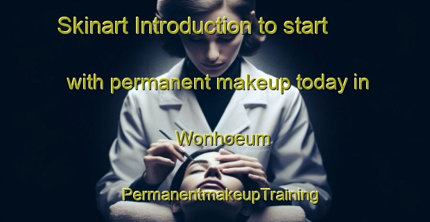 Skinart Introduction to start with permanent makeup today in Wonhoeum | PermanentmakeupTraining | PermanentmakeupClasses | SkinartTraining-Korea