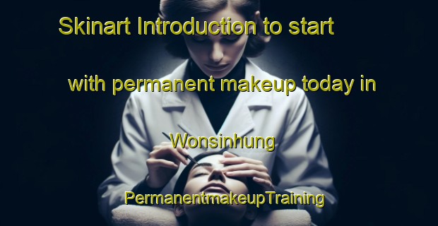 Skinart Introduction to start with permanent makeup today in Wonsinhung | PermanentmakeupTraining | PermanentmakeupClasses | SkinartTraining-Korea