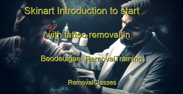 Skinart Introduction to start with tattoo removal in Beodeulgae | RemovalTraining | RemovalClasses | SkinartTraining-Korea