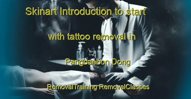 Skinart Introduction to start with tattoo removal in Pangbaebon Dong | #RemovalTraining #RemovalClasses #SkinartTraining-Korea