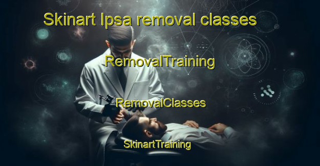 Skinart Ipsa removal classes | RemovalTraining | RemovalClasses | SkinartTraining-Korea