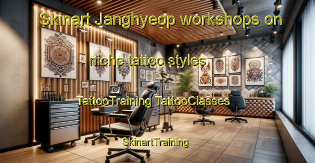 Skinart Janghyeop workshops on niche tattoo styles | #TattooTraining #TattooClasses #SkinartTraining-Korea