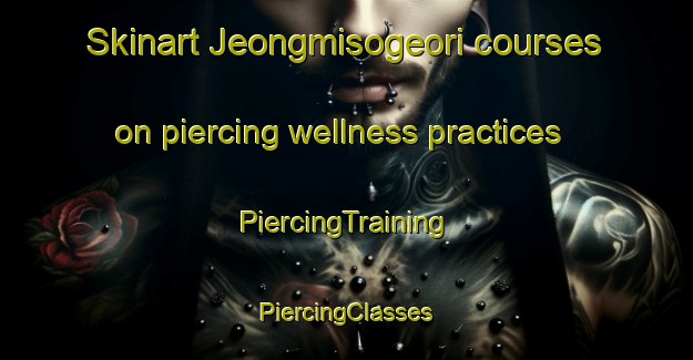 Skinart Jeongmisogeori courses on piercing wellness practices | #PiercingTraining #PiercingClasses #SkinartTraining-Korea