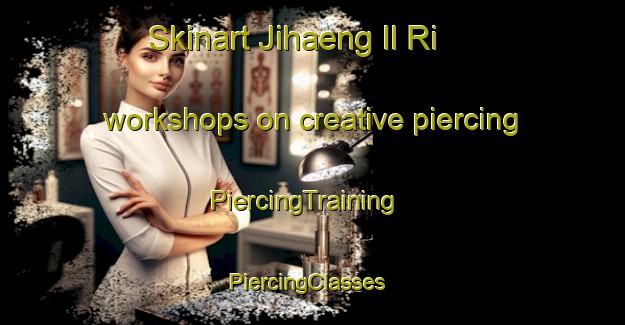 Skinart Jihaeng Il Ri workshops on creative piercing | PiercingTraining | PiercingClasses | SkinartTraining-Korea