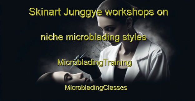 Skinart Junggye workshops on niche microblading styles | MicrobladingTraining | MicrobladingClasses | SkinartTraining-Korea